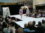 Basingstoke  Fashion catwalk in white carpet